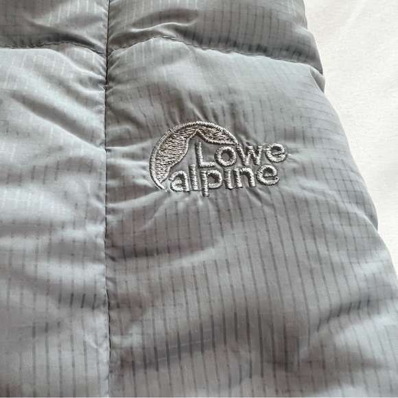 Lowe Alpine Down Feather Puffy Puffer Baby Blue Vest Size Medium EUC - Picture 7 of 14